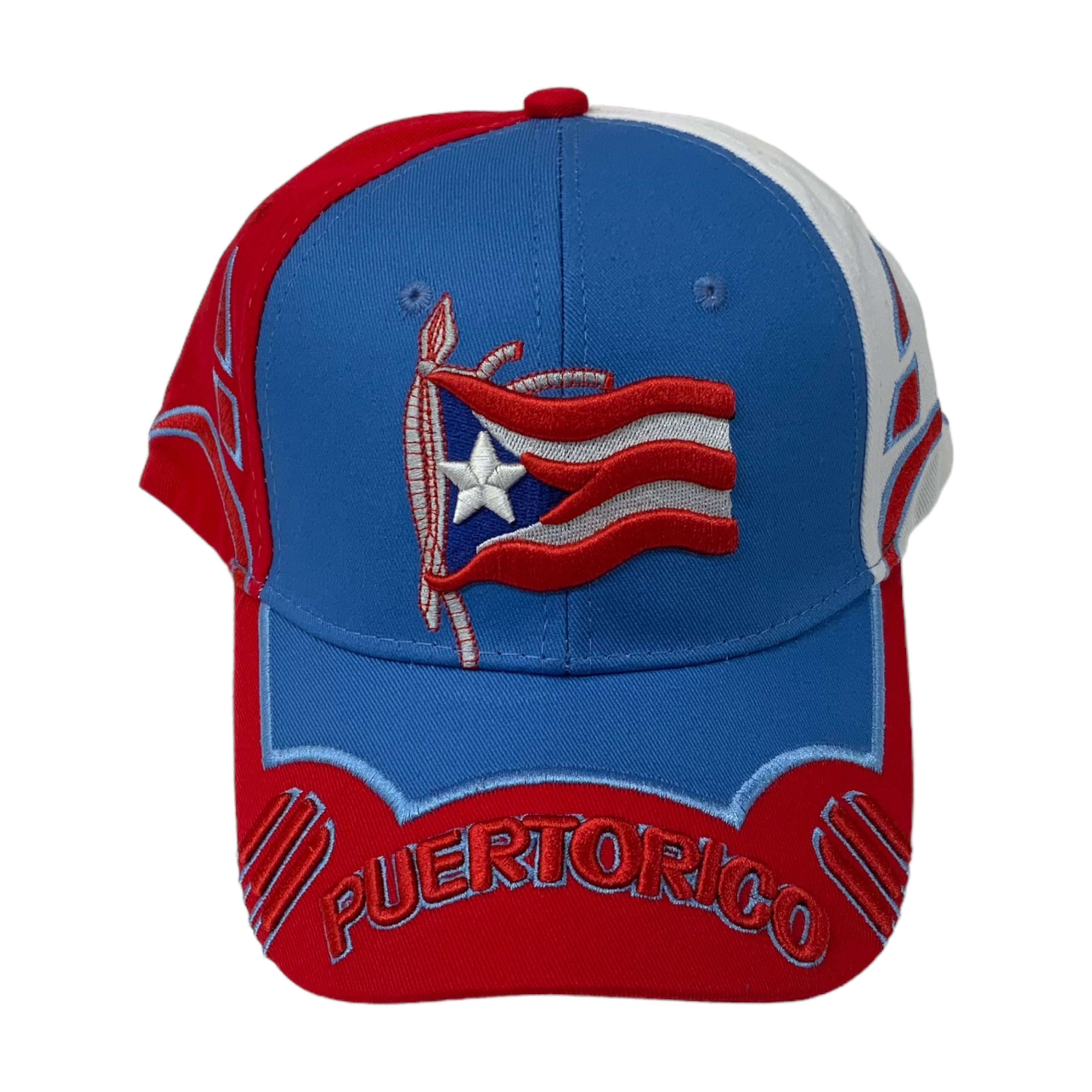 PR Waving Flag Cap - Latinxs Fuzion Gift Shop - Latinxs Infuzion Gift Shop