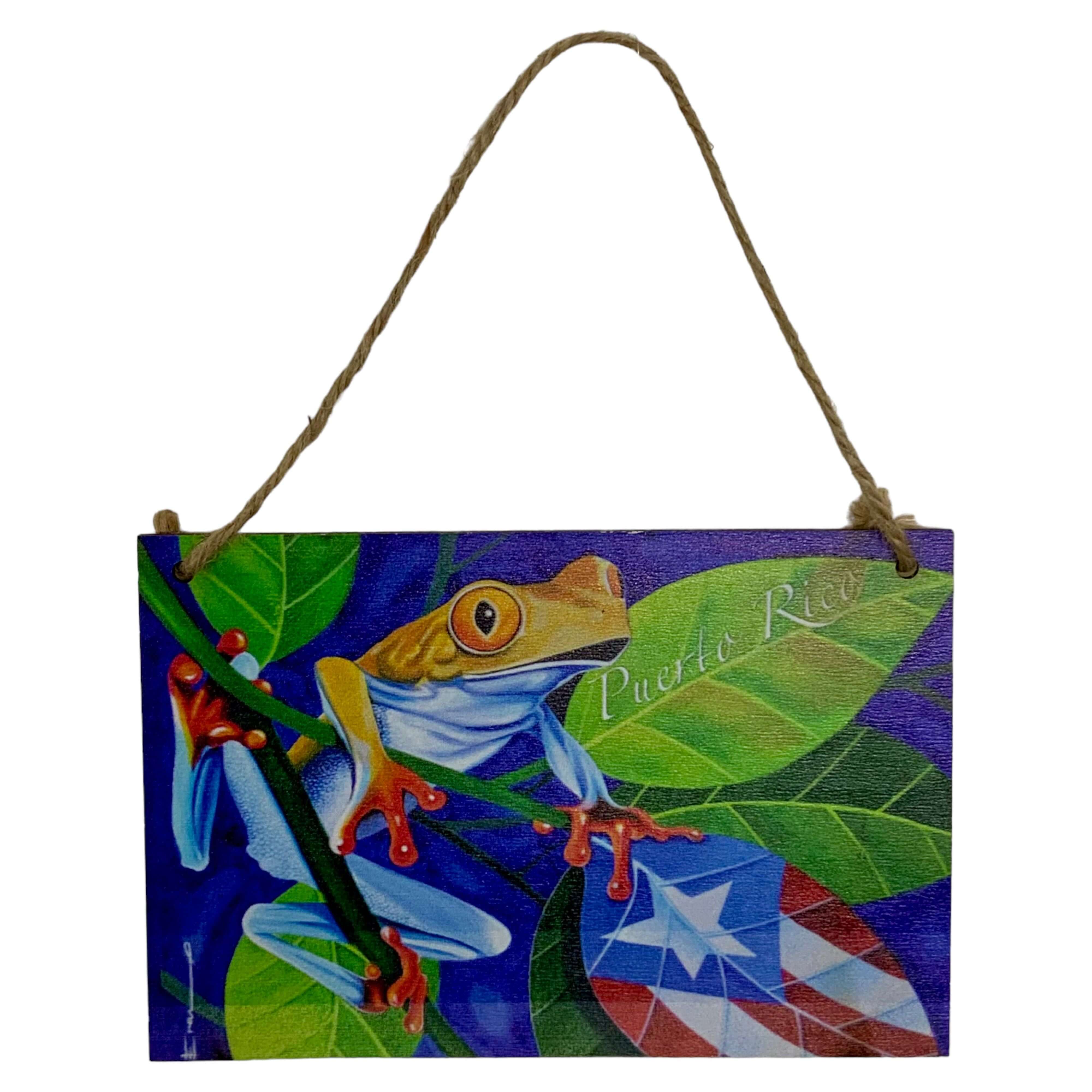 PR Coqui Postcard & Frame - Latinxs Fuzion Gift Shop - Latinxs Infuzion Gift Shop