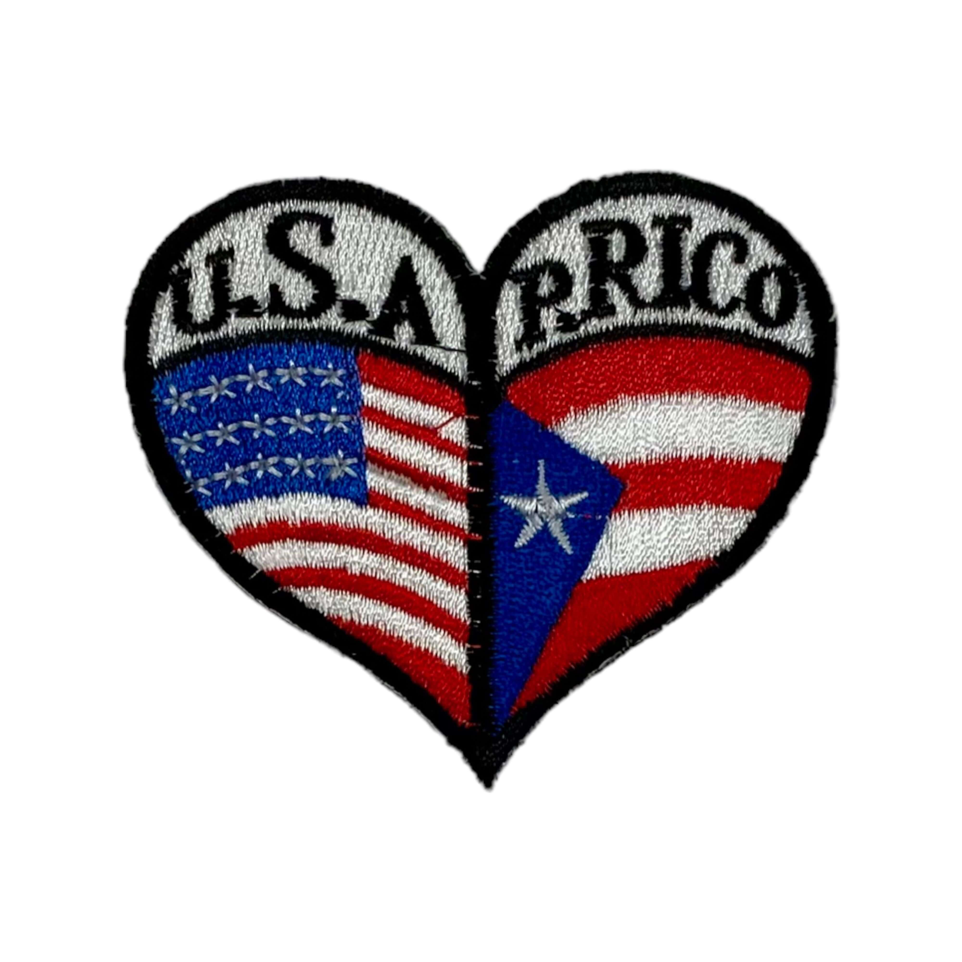 U.S.A / P.R Patch - Latinxs Fuzion Gift Shop - Latinxs Infuzion Gift Shop