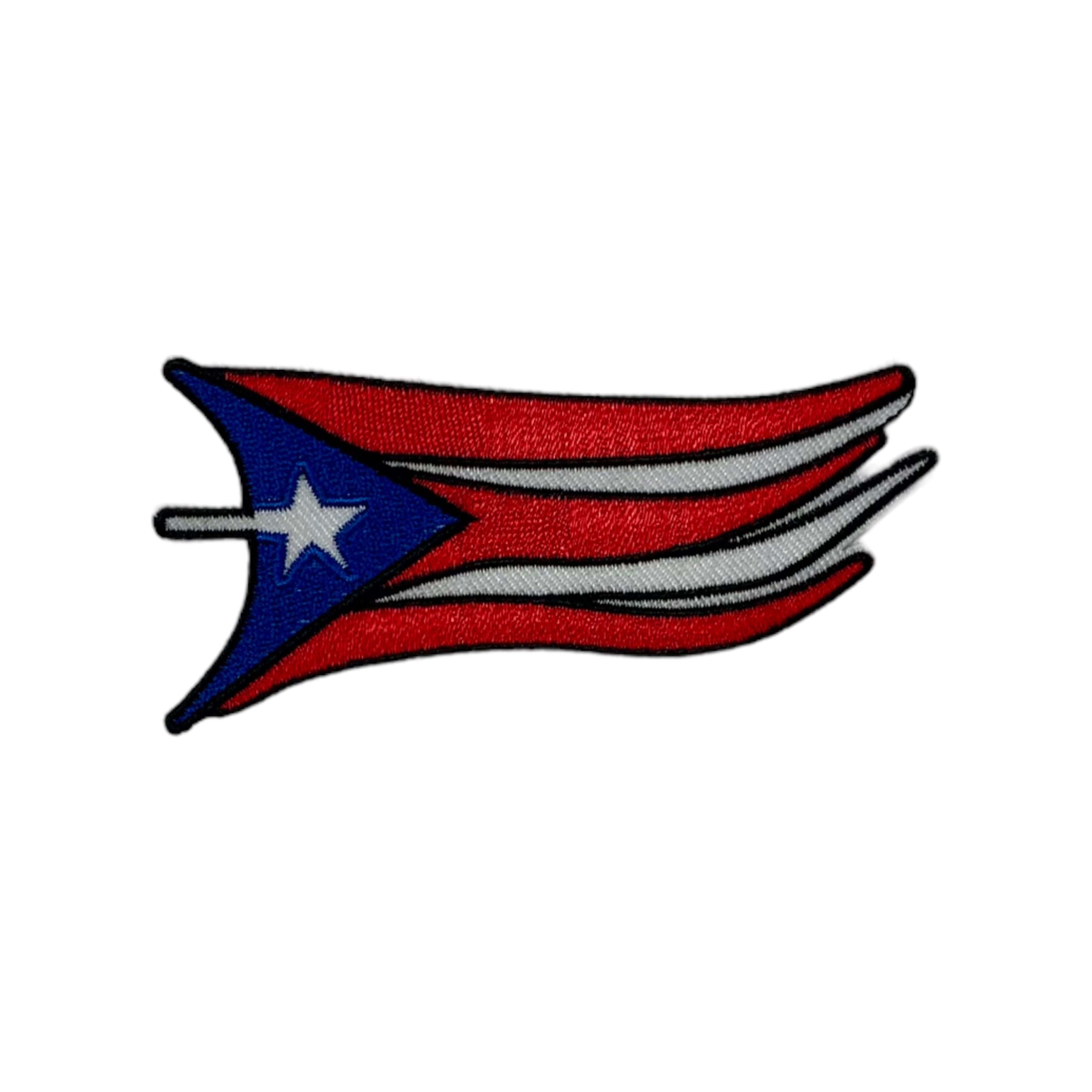 PR Flag Patch - Latinxs Fuzion Gift Shop - Latinxs Infuzion Gift Shop