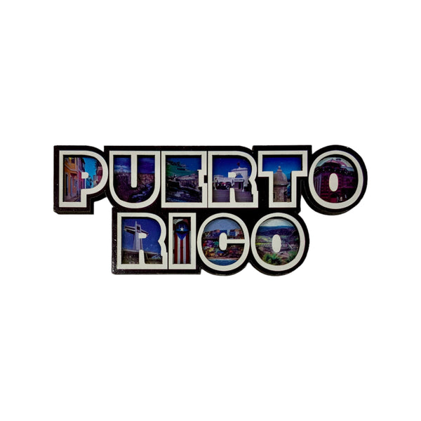Puerto Rico Magnet - Latinxs Fuzion Gift Shop - Latinxs Infuzion Gift Shop