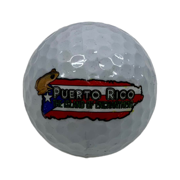 PR Map & Coqui Golf Ball - Latinxs Fuzion Gift Shop - Latinxs Infuzion Gift Shop