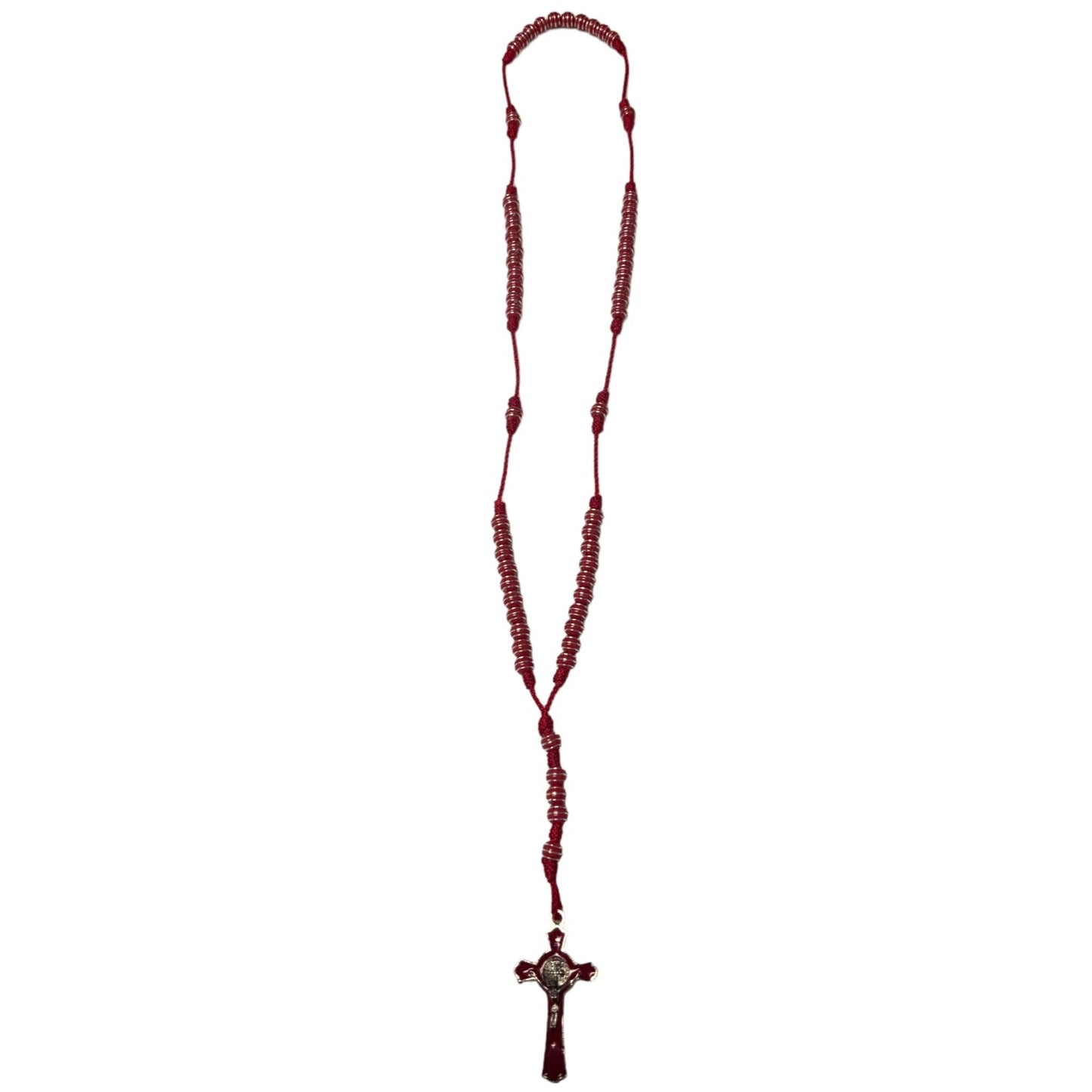 Red/Silver Lines Rosary
