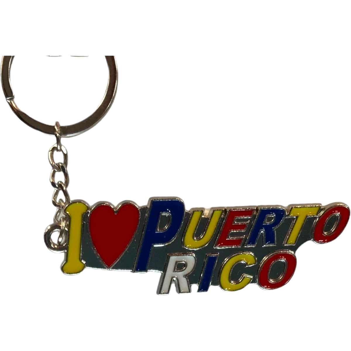 Pr Key Chain I Love PR Keychain - Latinxs Infuzion Gift Shop