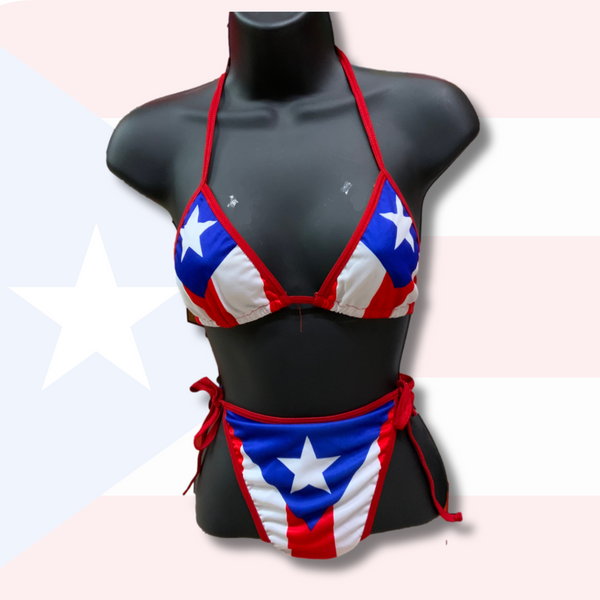 Puerto Rican Swimsuit for woman 2Pc - Latinxs Fuzion Gift Shop - Latinxs Infuzion Gift Shop