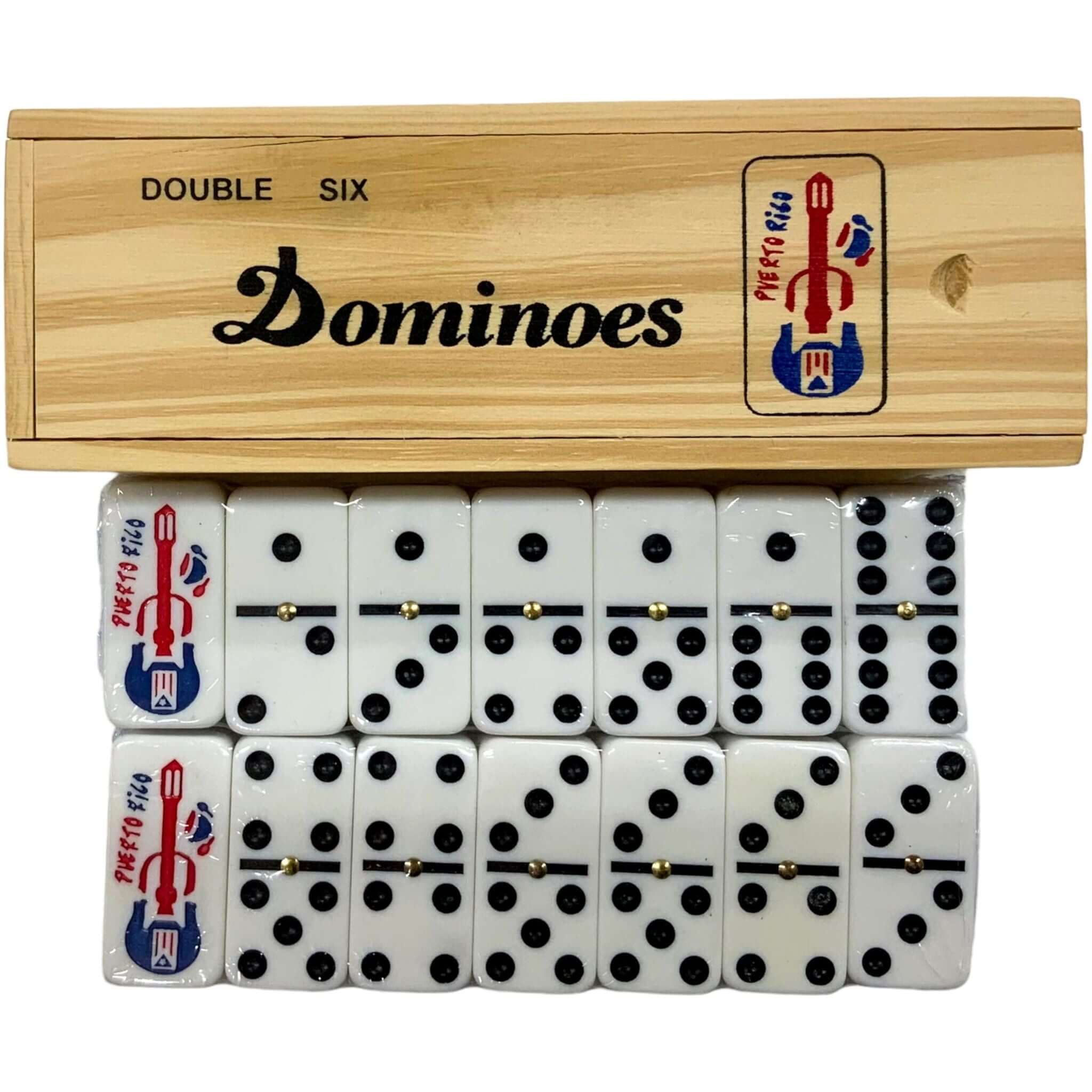 Puerto Rico Dominoes Guitarra - Latinxs Fuzion Gift Shop