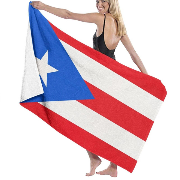 Puerto Rico Flag Towel - Latinxs Fuzion Gift Shop - Latinxs Infuzion Gift Shop