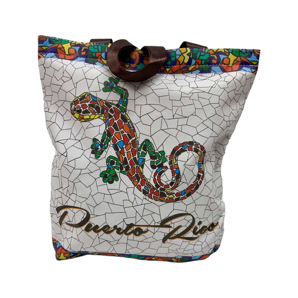 Puerto Rico Lizard Purses Beach Bag - Latinxs Fuzion Gift Shop