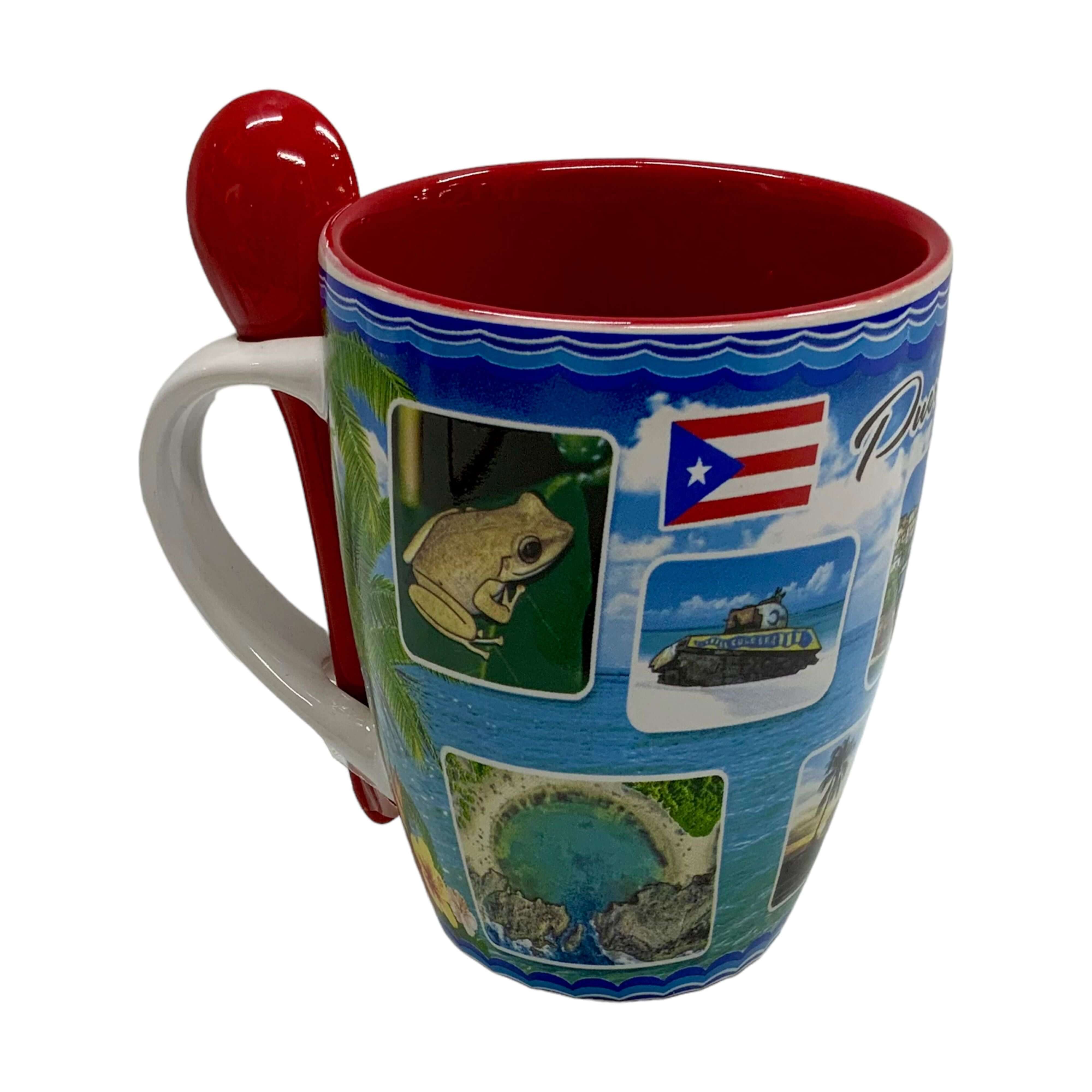 Puerto Rico Places Mug - Latinxs Fuzion Gift Shop