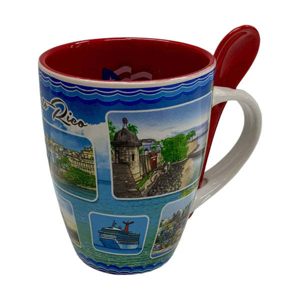 Puerto Rico Places Mug - Latinxs Fuzion Gift Shop