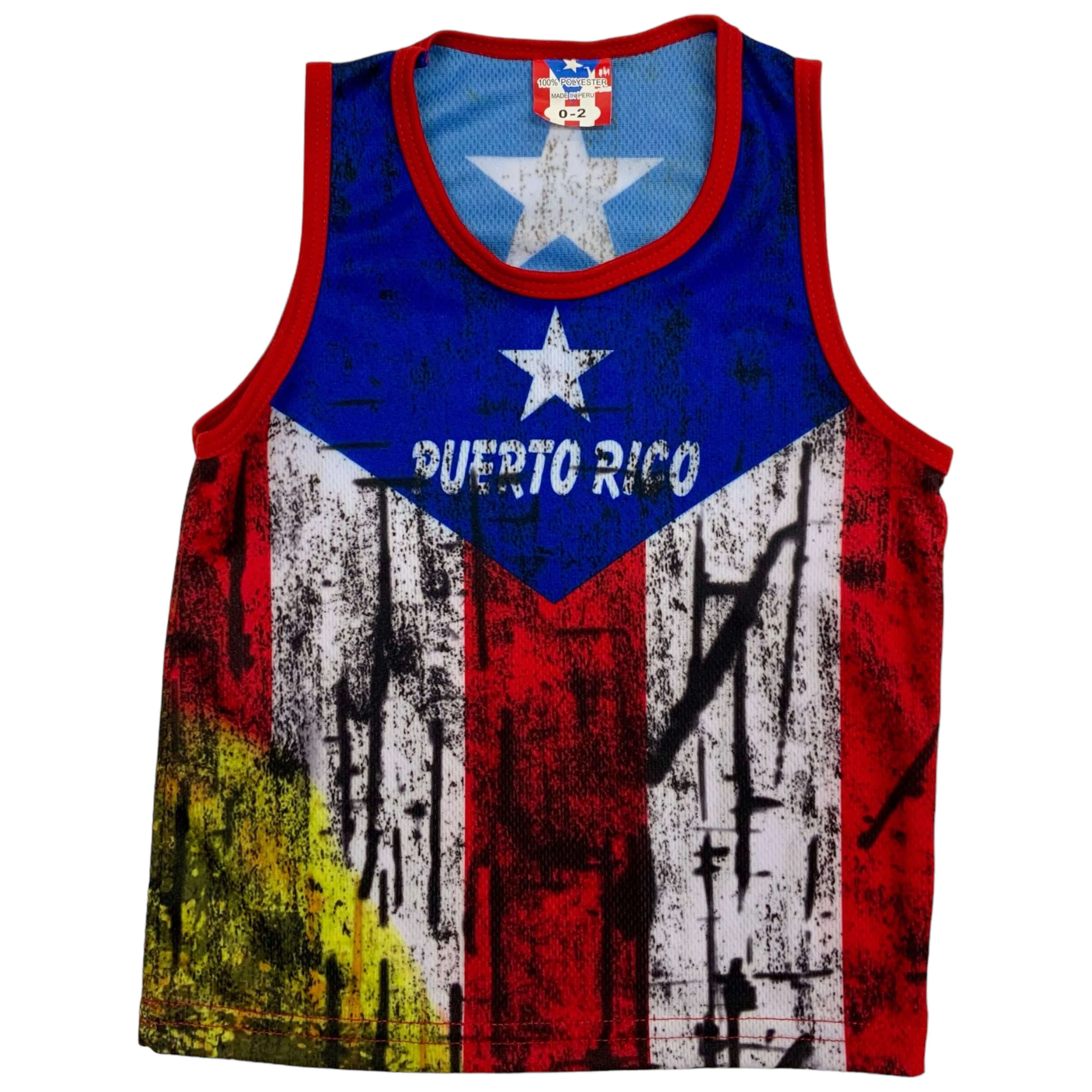 Puerto Rico Tanktop - Latinxs Fuzion Gift Shop - Latinxs Infuzion Gift Shop