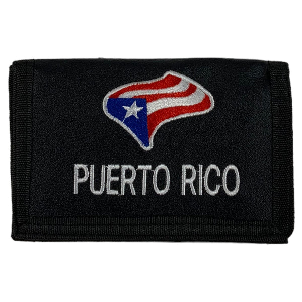 Puerto Rico Three-Fold Chain Wallet - Latinxs Fuzion Gift Shop - Latinxs Infuzion Gift Shop