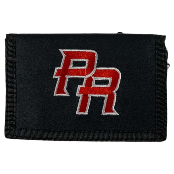 Puerto Rico Three-Fold Chain Wallet Red - Latinxs Fuzion Gift Shop