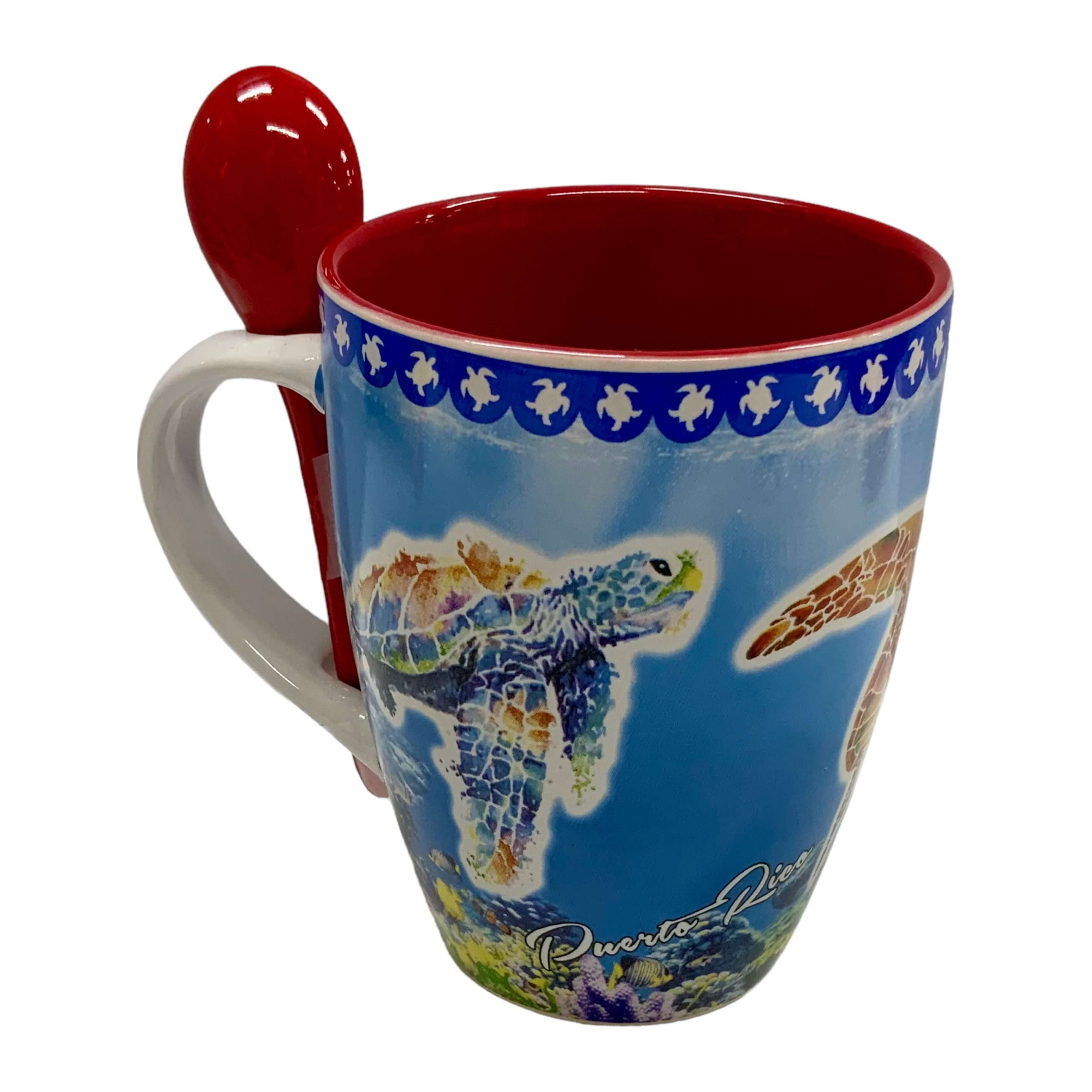 Puerto Rico Turtle Mug - Latinxs Fuzion Gift Shop