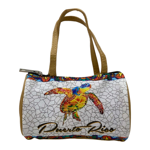 Puerto Rico Turtle Purse Pouch Bag - Latinxs Fuzion Gift Shop