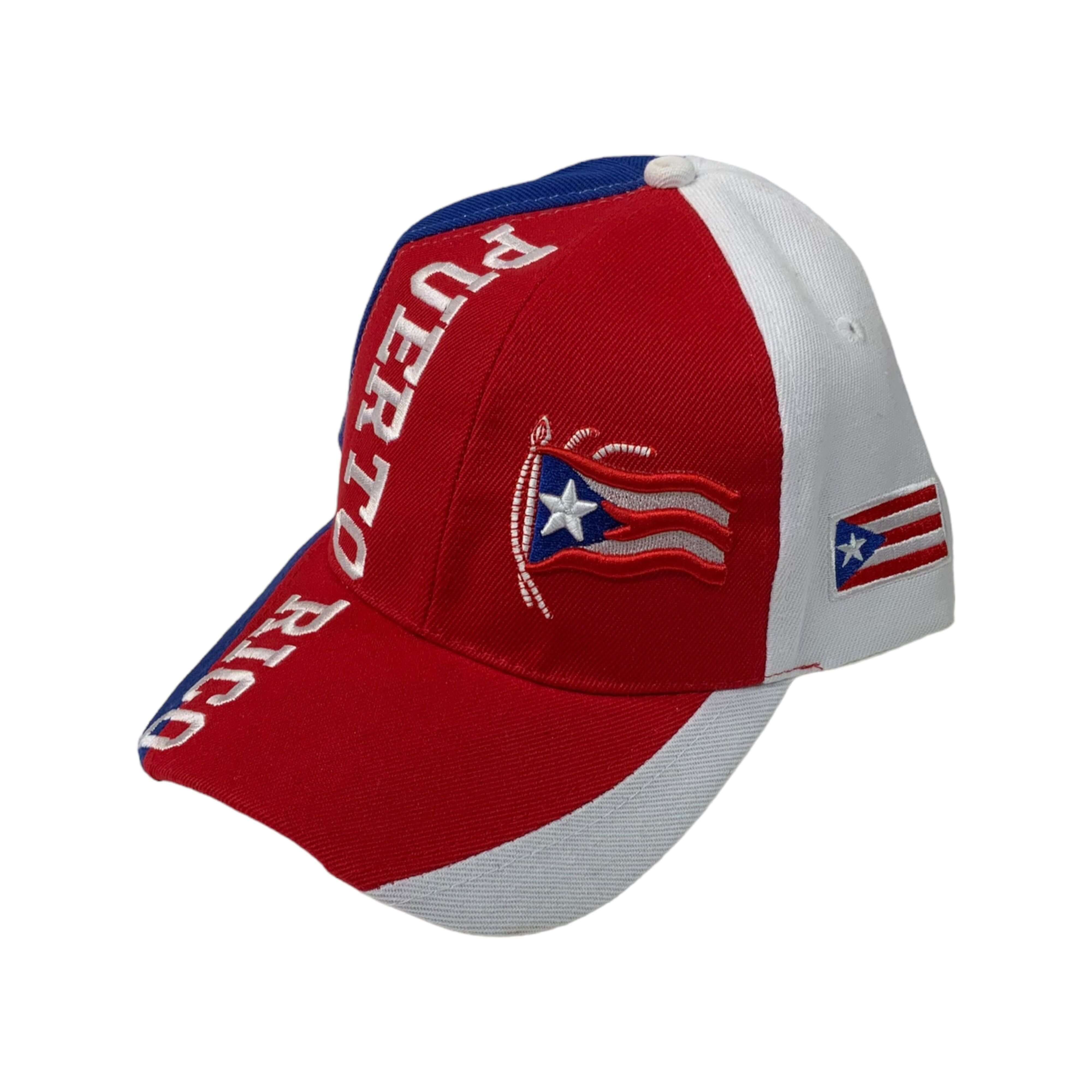 Puerto Rico Waving Cap - Latinxs Fuzion Gift Shop - Latinxs Infuzion Gift Shop