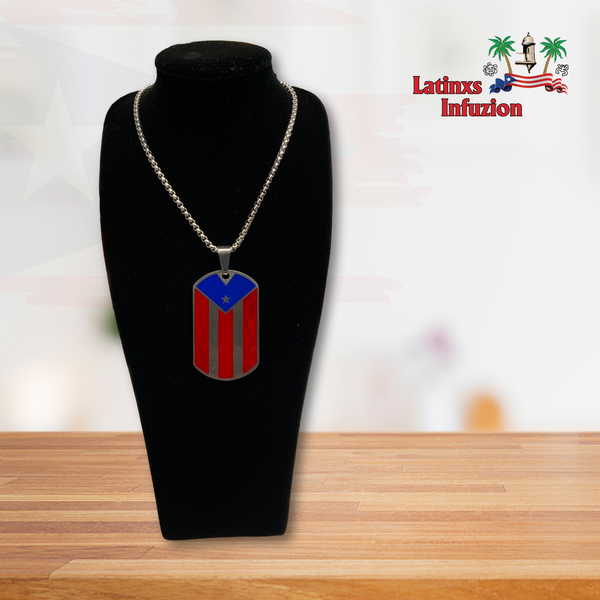 Red PR Flag - Latinxs Fuzion Gift Shop - Latinxs Infuzion Gift Shop