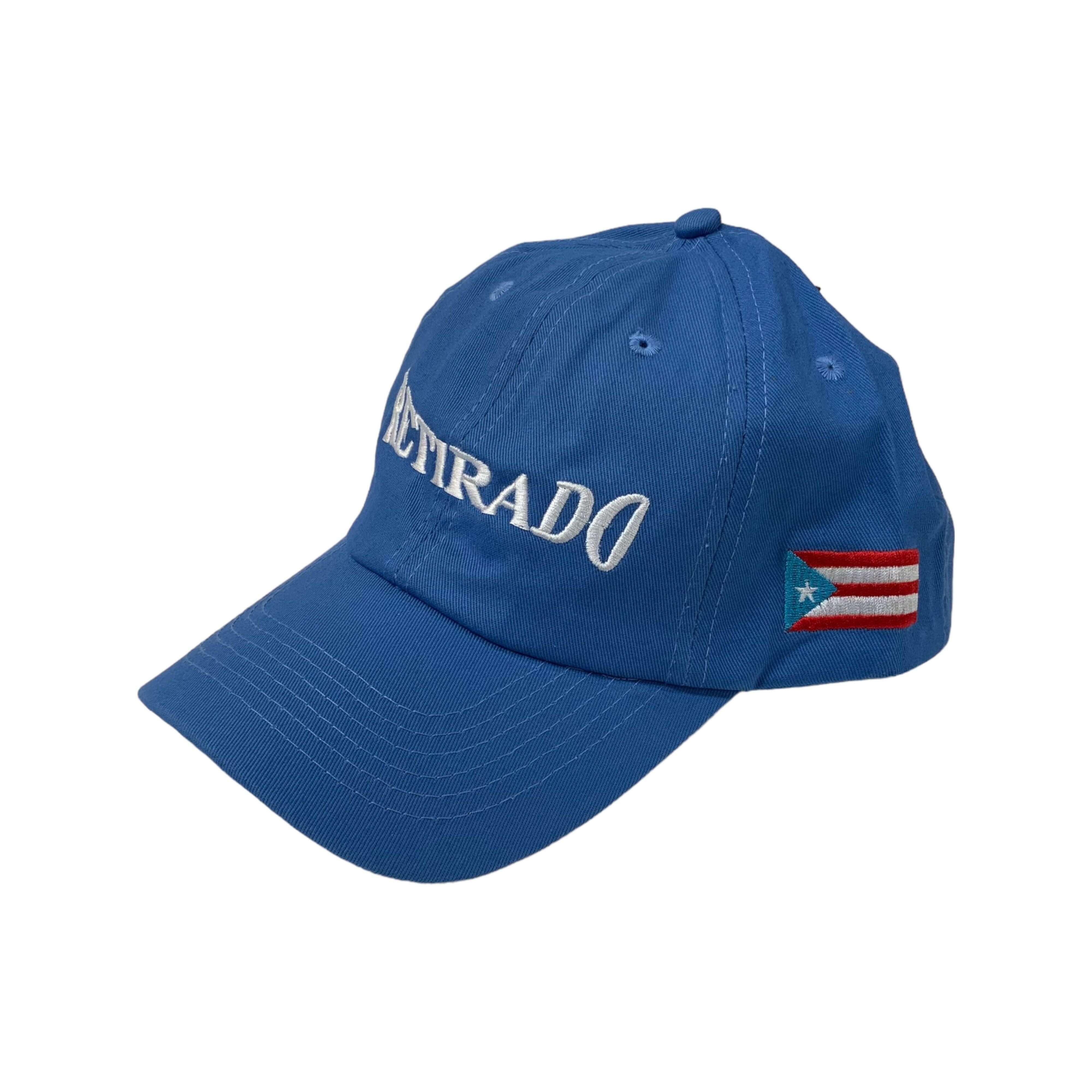 Retirado Navy Blue BaseBall Cap - Latinxs Fuzion Gift Shop - Latinxs Infuzion Gift Shop