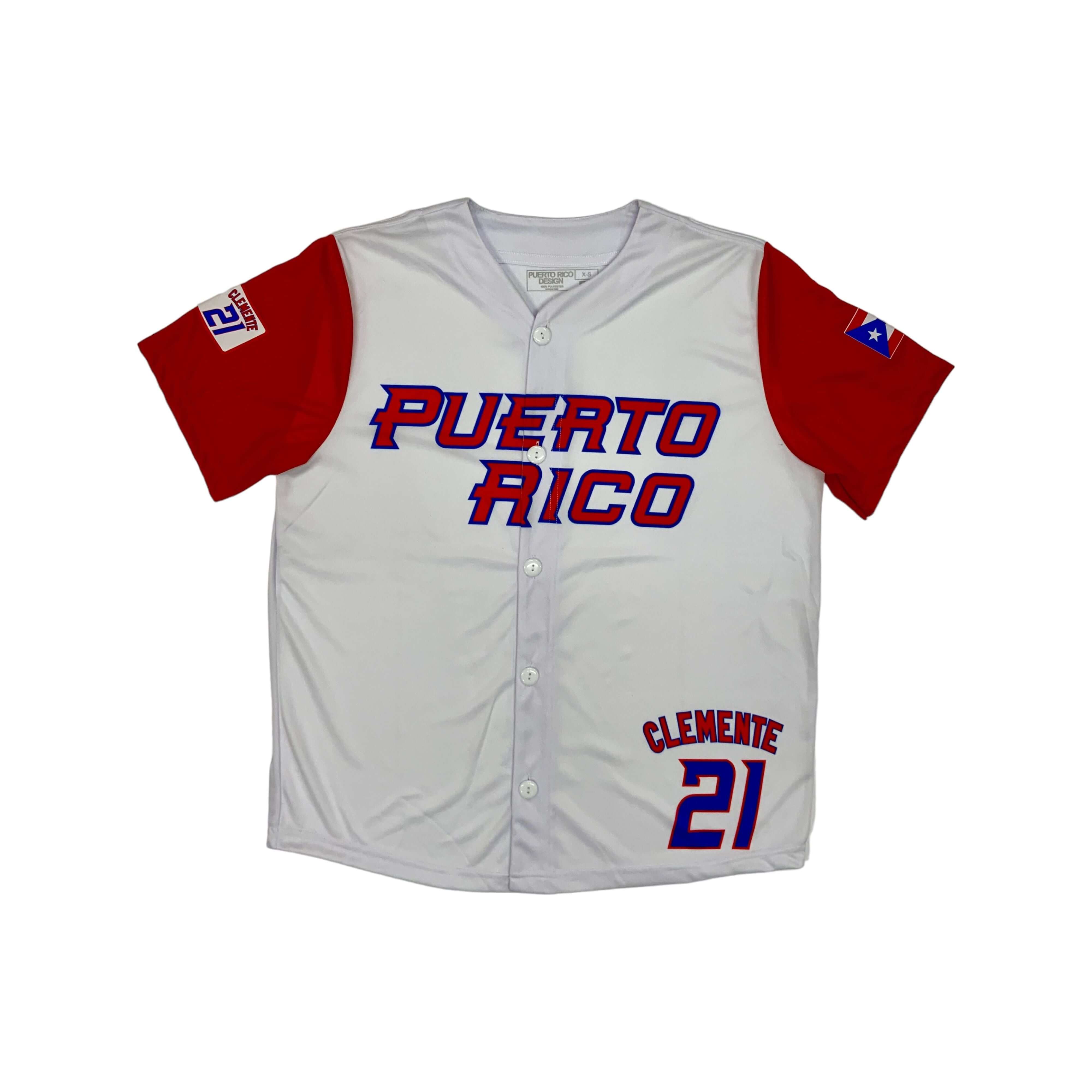 Roberto Clemente 21 Jersey - Latinxs Fuzion Gift Shop