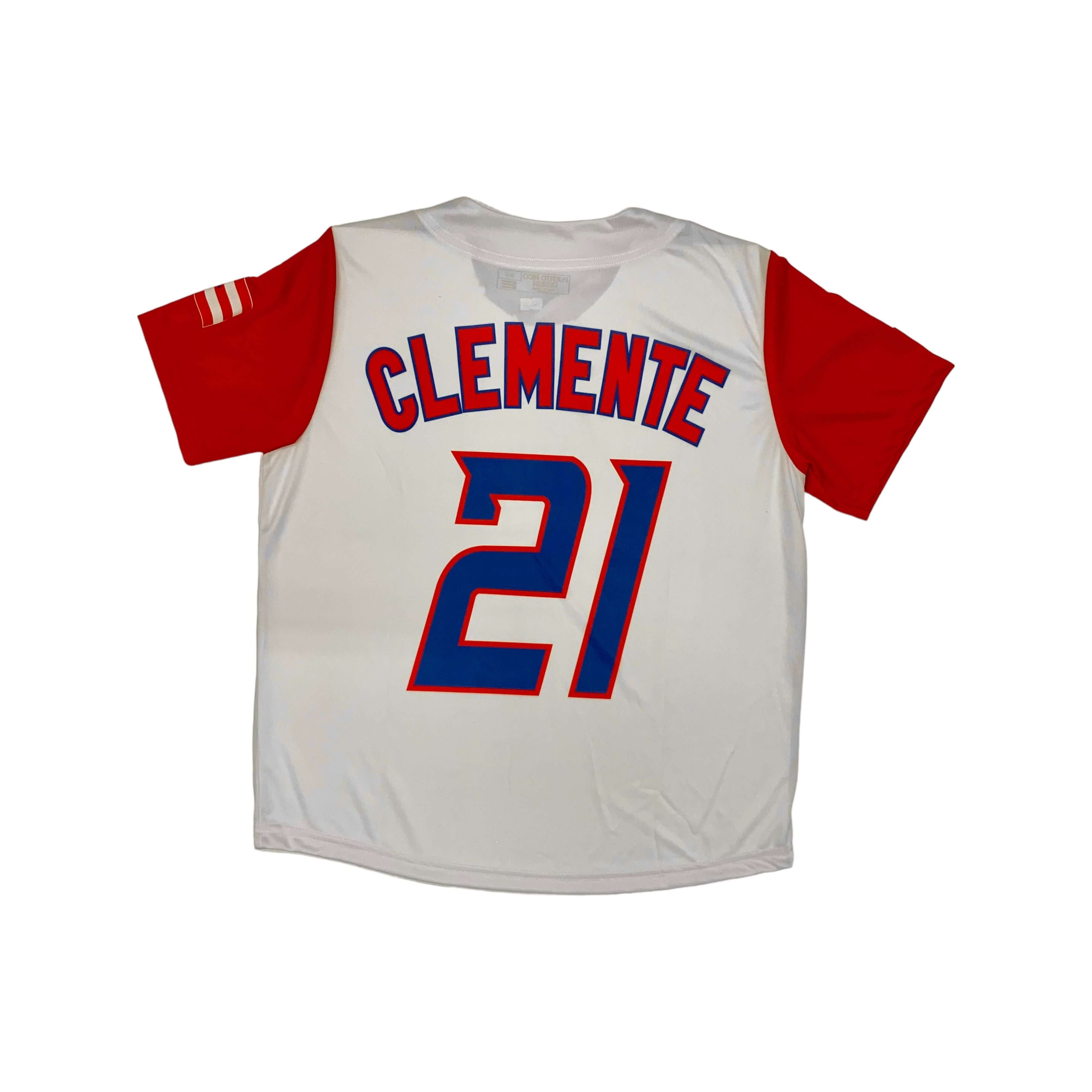 Roberto Clemente 21 Jersey - Latinxs Fuzion Gift Shop