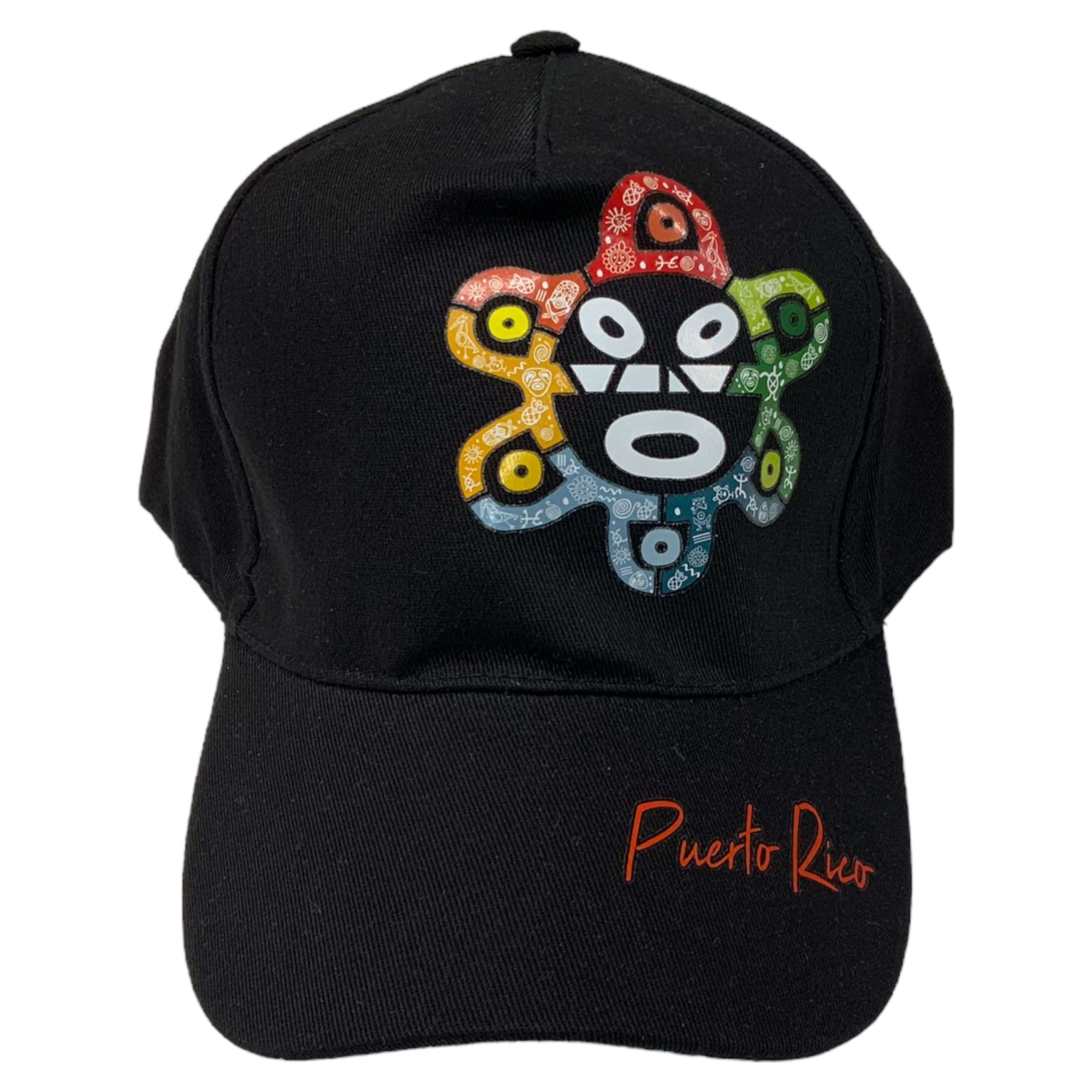 Sol Taino PR Black Cap - Latinxs Fuzion Gift Shop - Latinxs Infuzion Gift Shop