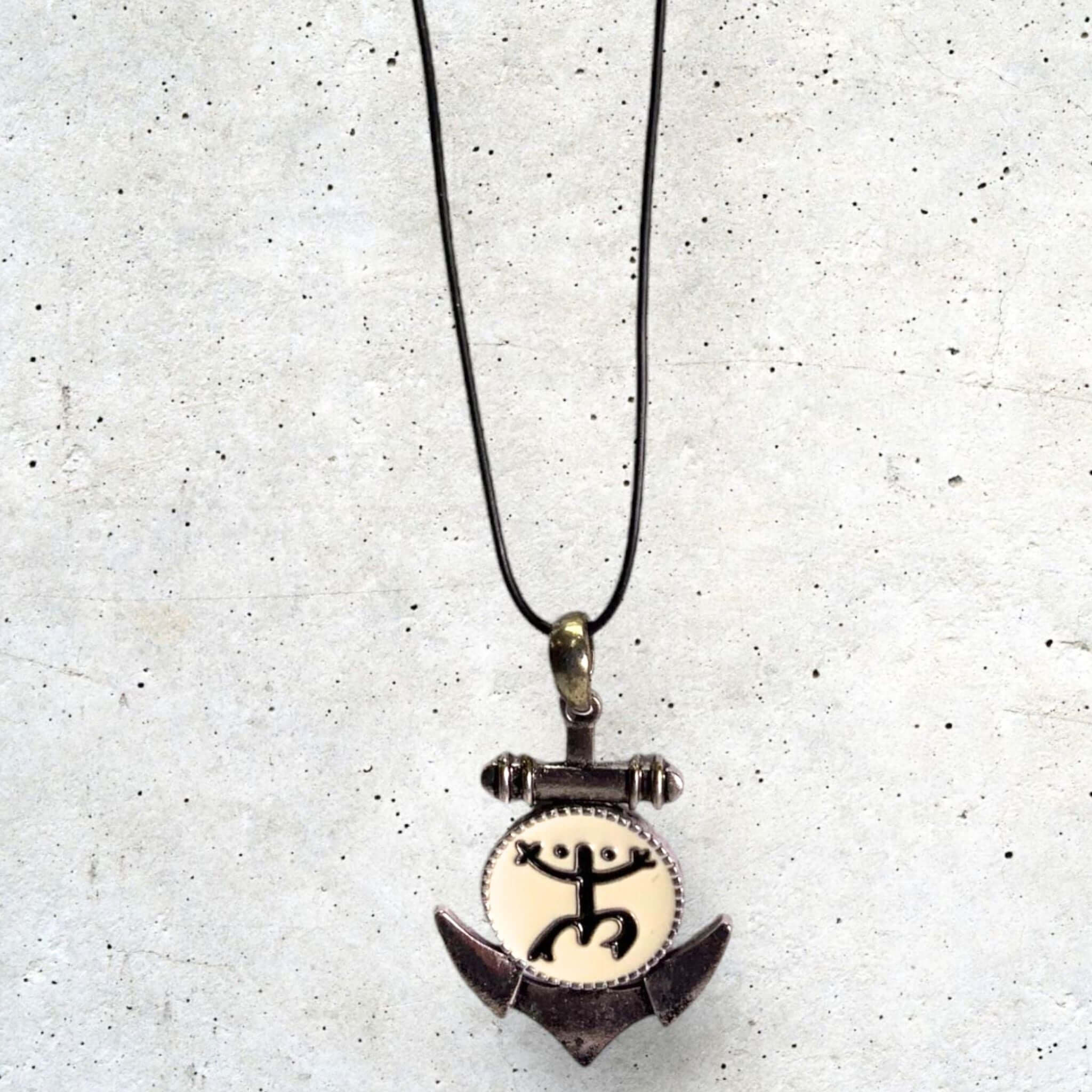 Sol Taino Anchor Necklace