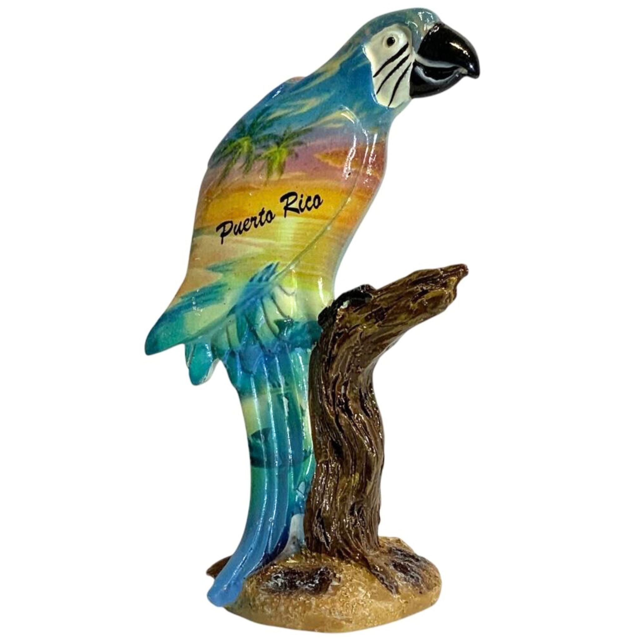 PR Parrot Figurines - Resin Collectible Animal Statues